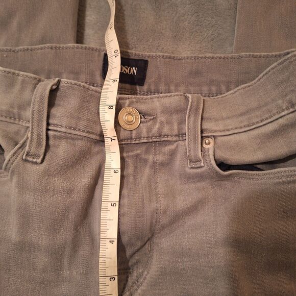 HUDSON Jeans Women 25 Gray Nico Midrise Super Skinny Stretch Denim - Picture 6 of 14